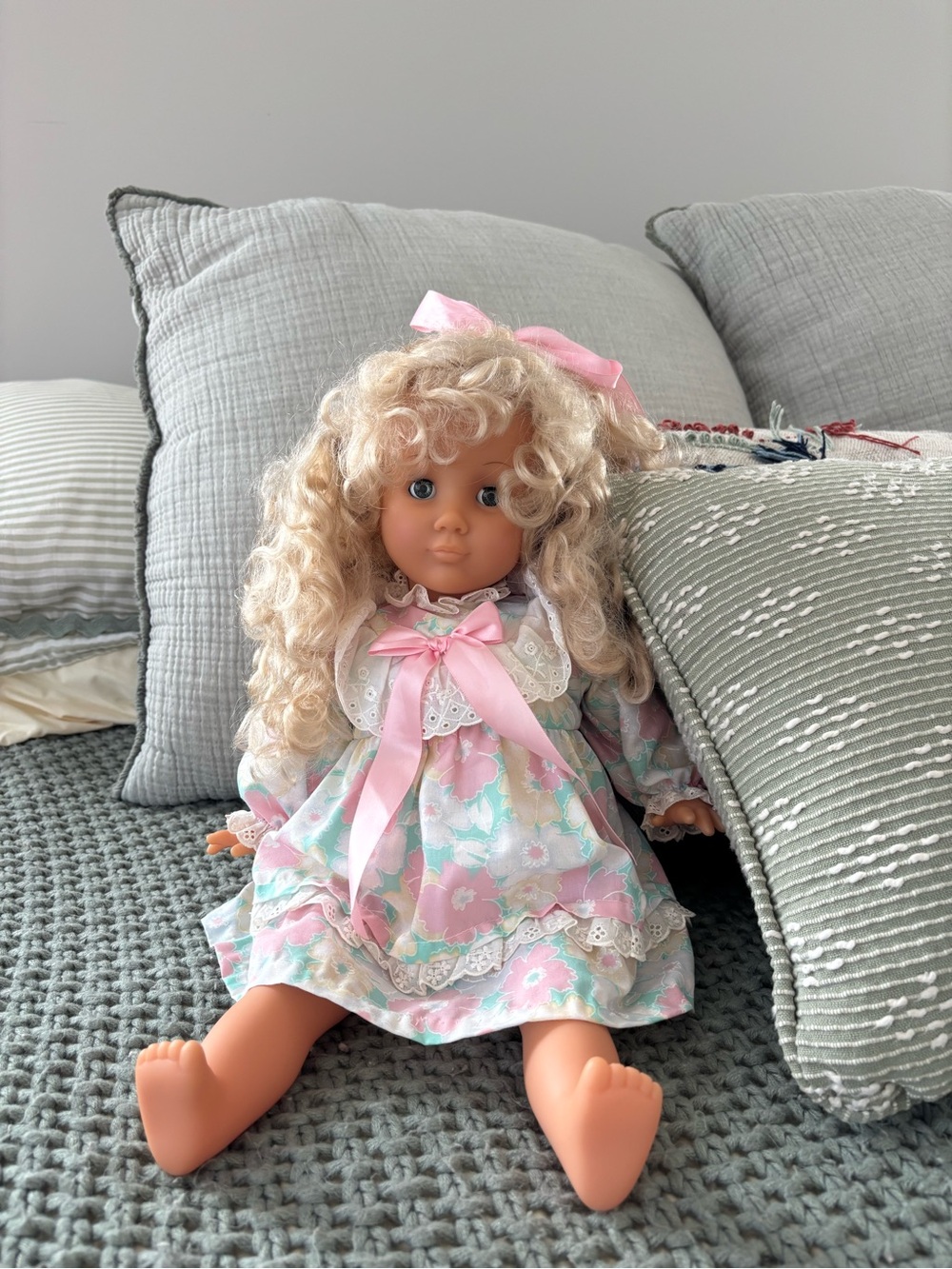 effanbee precious toddler collection “sarah” doll 1993